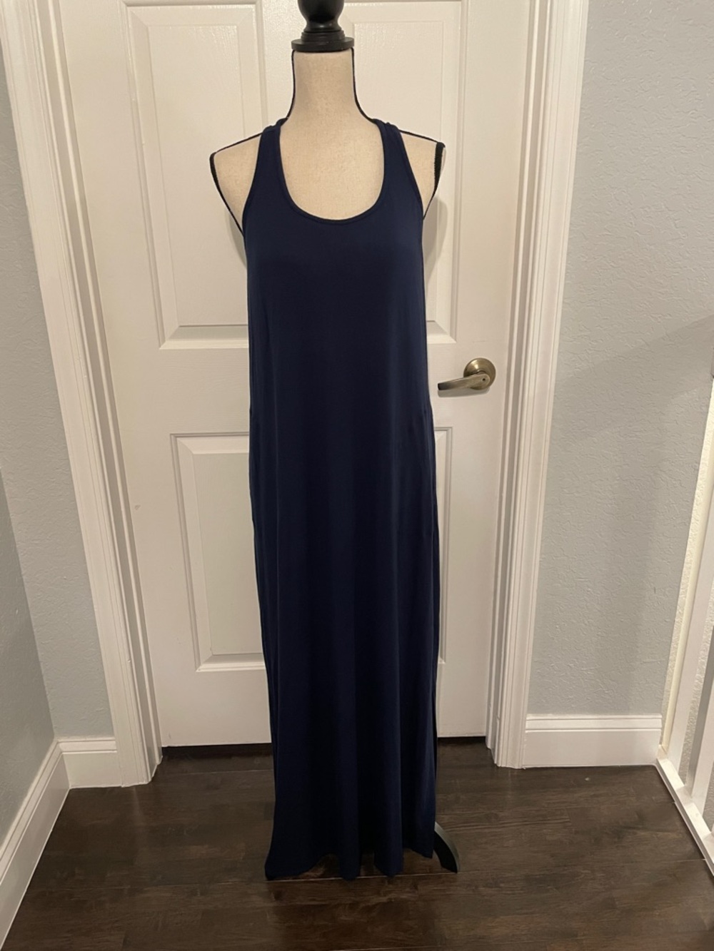 Soma Navy Racerback Maxi Dress - Women